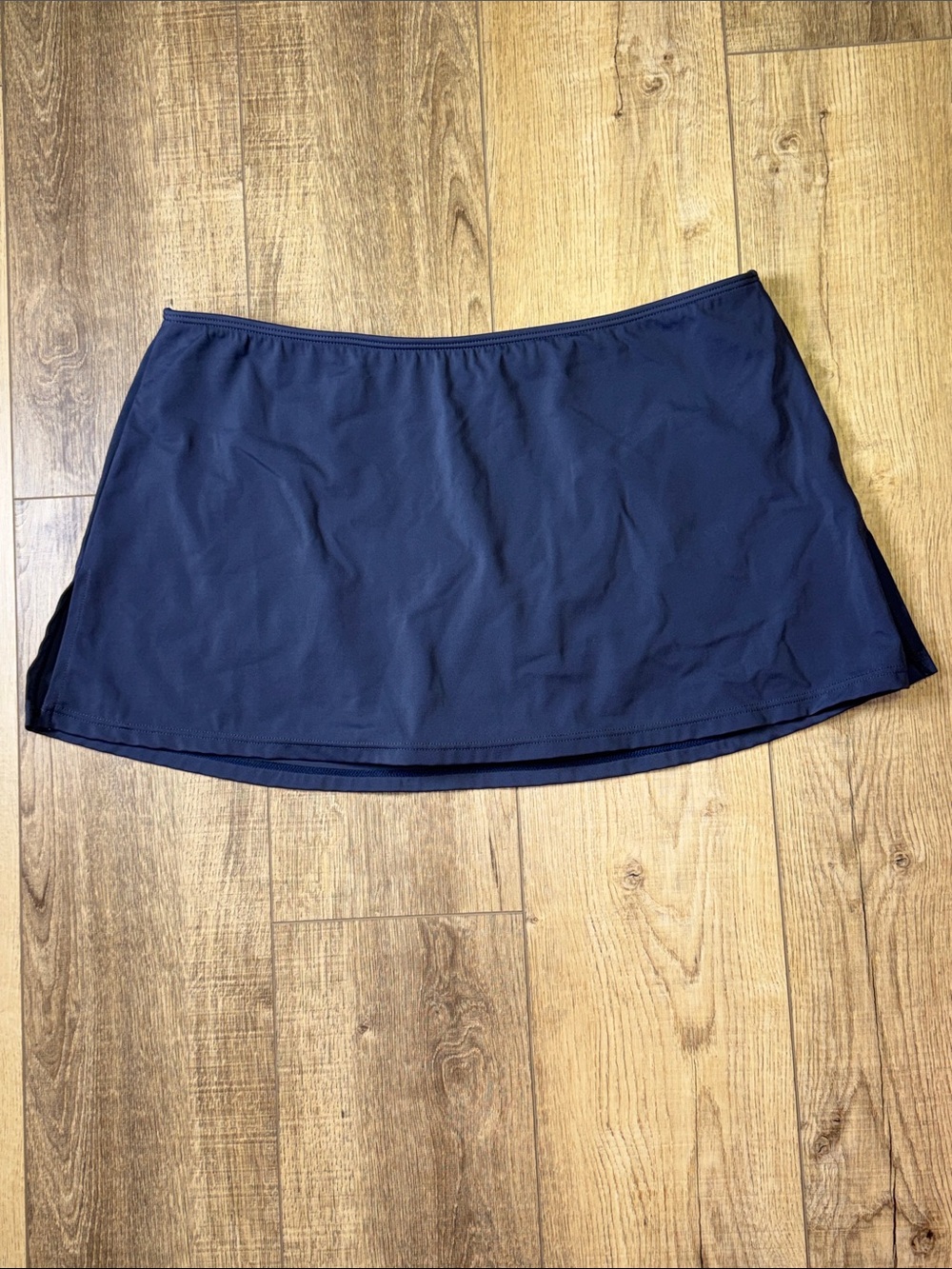 Liz Claiborne Navy Swim Skirt